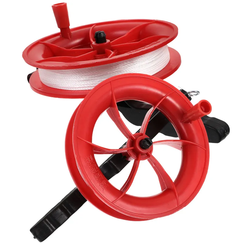 Professional Outdoor Kite Line Winder Winding Reel Grip Wheel With 650 Feet 60lbs Flying Line String Flying Tools With Lock For Kids And Adults 5fceff58055beebaf606a0b9