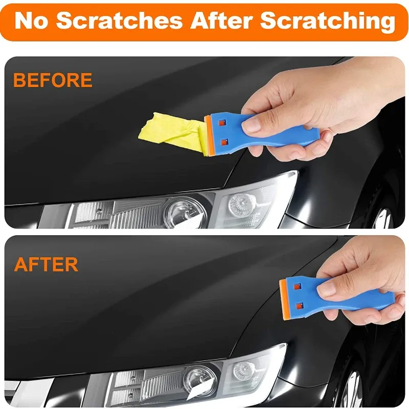 Plastic Scraper Tool EHDIS Plastic Razor Blade Scraper Set - 2 Tools ...