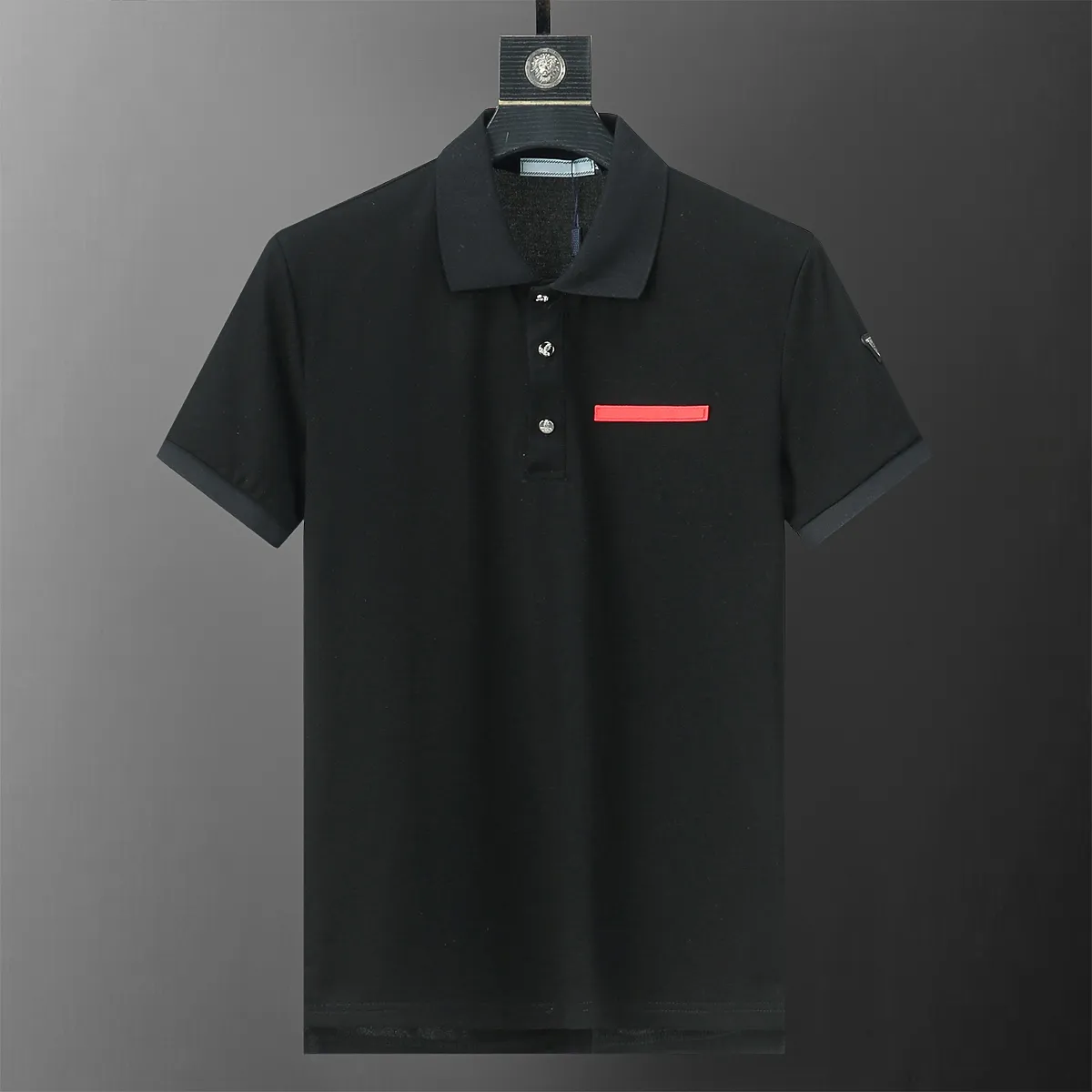 Klassieke herenpolo shirt zomer casual polo mode geborduurd gedrukt poloshirt hoogwaardige korte mouwen T-shirt 90115