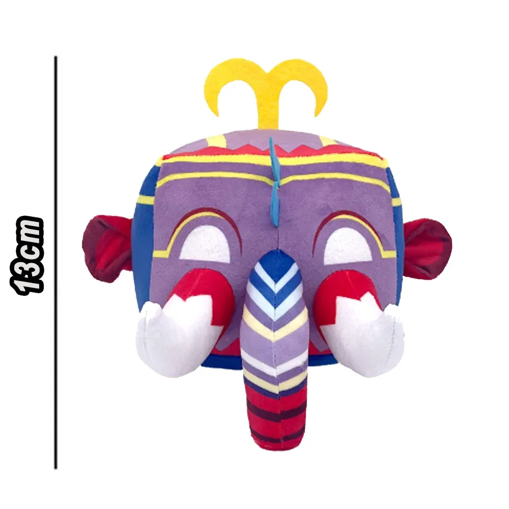 アニメのぬいぐるみ：ブロックスフルーツぬいぐるみのおもちゃセット