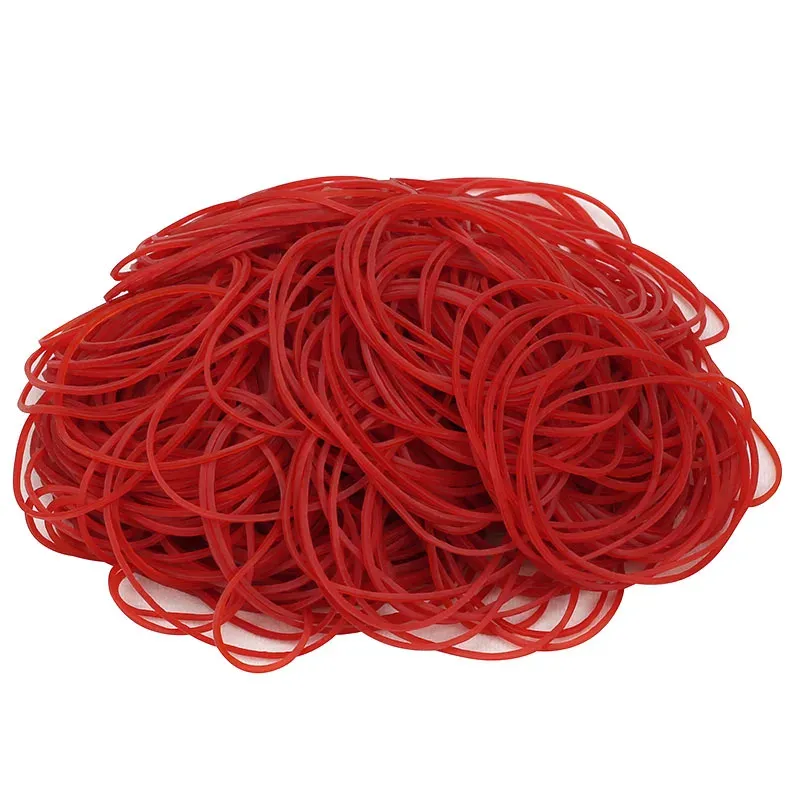 Anneaux de latex rouge de haute qualité High Elastic Bands fournit des anneaux extensibles O anneaux Diamètre 19 mm-60 mm