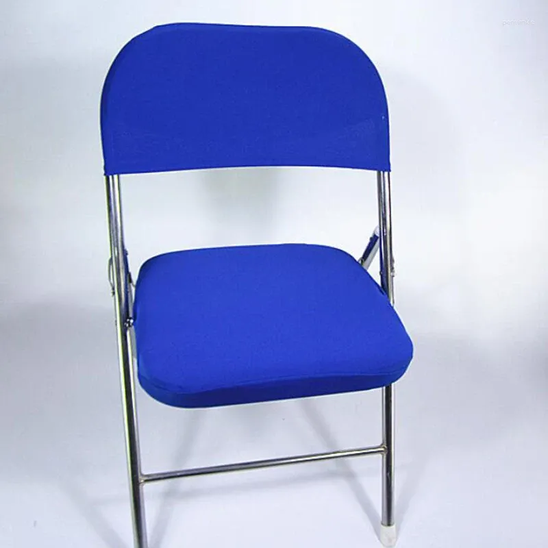 Coperture per sedie Copertura per ufficio Stretch Piegatura della copertura con protezione della cintura Sedile spandex per pranzo per computer