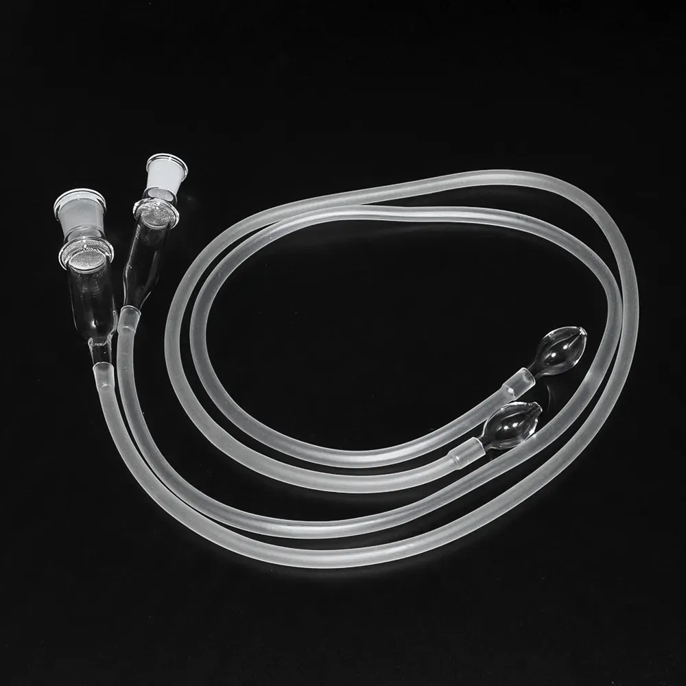 Universal Glass Vaporizer Whip for Replacement snuff snorter vaporizer hose with glass 18.8 mm /14.4mm joint