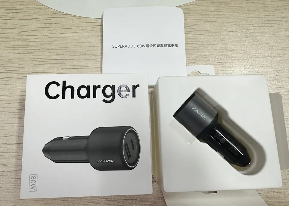 Original Oneplus 80w Supervooc Car Charger Super Fast Charging 65W Type C Auto Warp Charge 65 One Plus 11 10 Pro Nord 2T 5G 10T