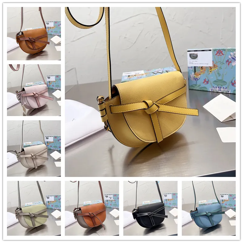 Designer Saddles Bolsa Bola feminina Bolsa Lowewe Bolsa bordada tira bordada