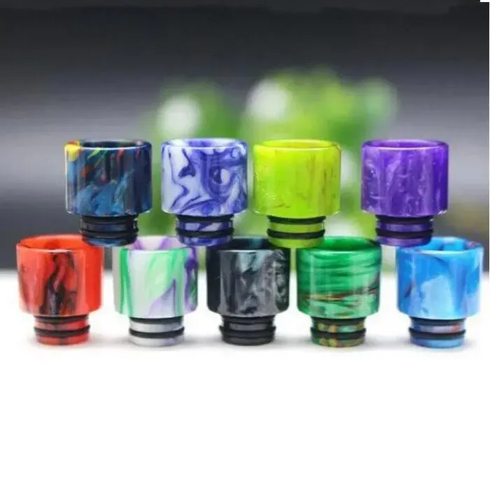TFV12 prince TFV8 810 Drip Tip Epoxy Resin Drip Tips for smok TFV8 big baby and 510 Mouthpiece for aspire cleito all