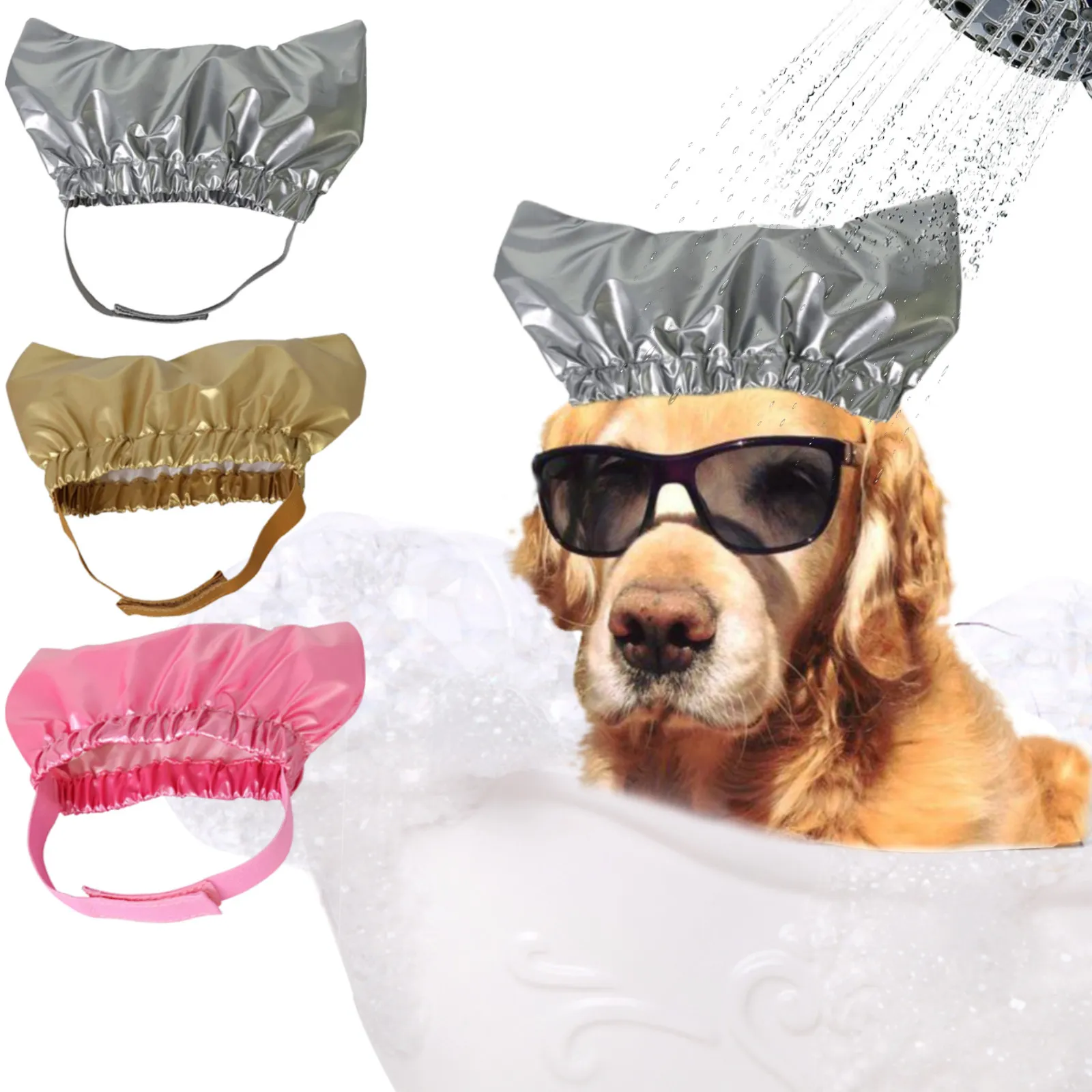 Kunststoff-Duschhauben Transparent – 100 Stück, Elastisch, Wasserdicht, Für Salon, Reise & Zuhause