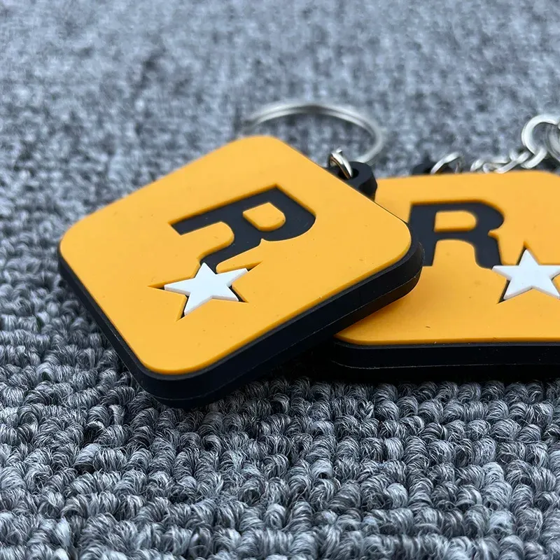 Save Big on Bulk Gtr Keychain 3D GTA R Star KeyChain Motorcycle Car  Motorbike Rubber Soft Key Chain Key Ring Keyfob Game GTA Auto Rubber  Keychain