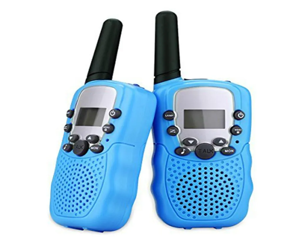 2 PCSSET Çocuk Oyuncaklar 22 Kanallı Walkie Talkie Oyuncak İki Yollu Radyo UHF Uzun Menzil Alı Girişçisi Çocuk Hediyesi2844724