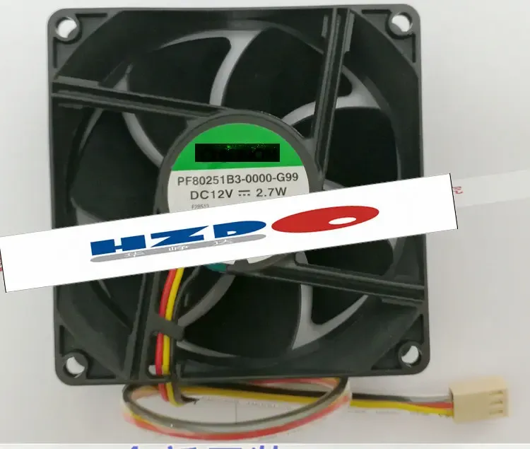 Pads ME80251V1000CA99 PF80251B30000A99 PF80251B30000G99 KD1208PTB1 COOLING FAN 80*80*25mm HZDO