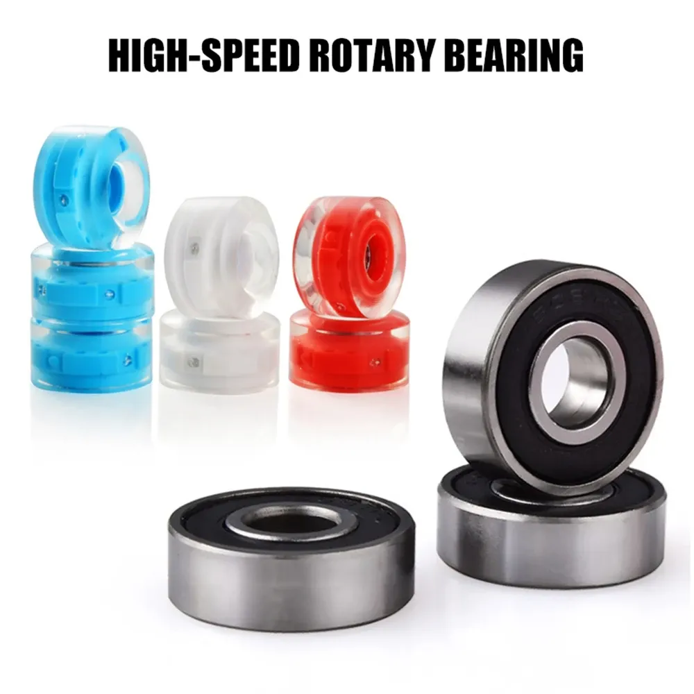 4 PCs Skateboard Wheel Roller LED Roda de luz 82A 32x58mm Longboard Plashing Wear Wears Skateboard Acessórios