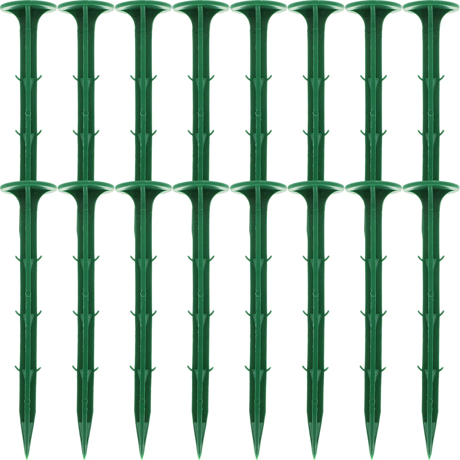 100 pcs Orchard Greenhouse Nails Tents Plastics Stakes Paysage Tissu Fabric Pase pour les plantes de jardin bâbord