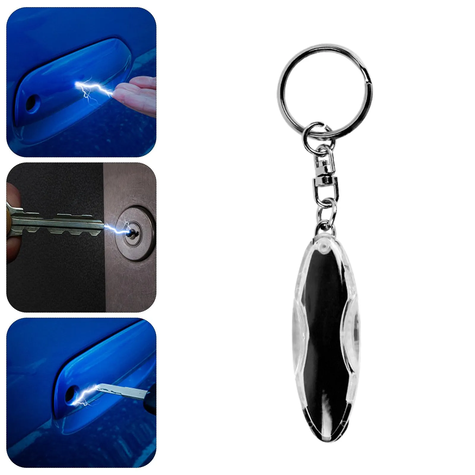 Static Key Chain Car Anti-Static Keychain - Eliminate Shocks! Automotive Keychains for ...