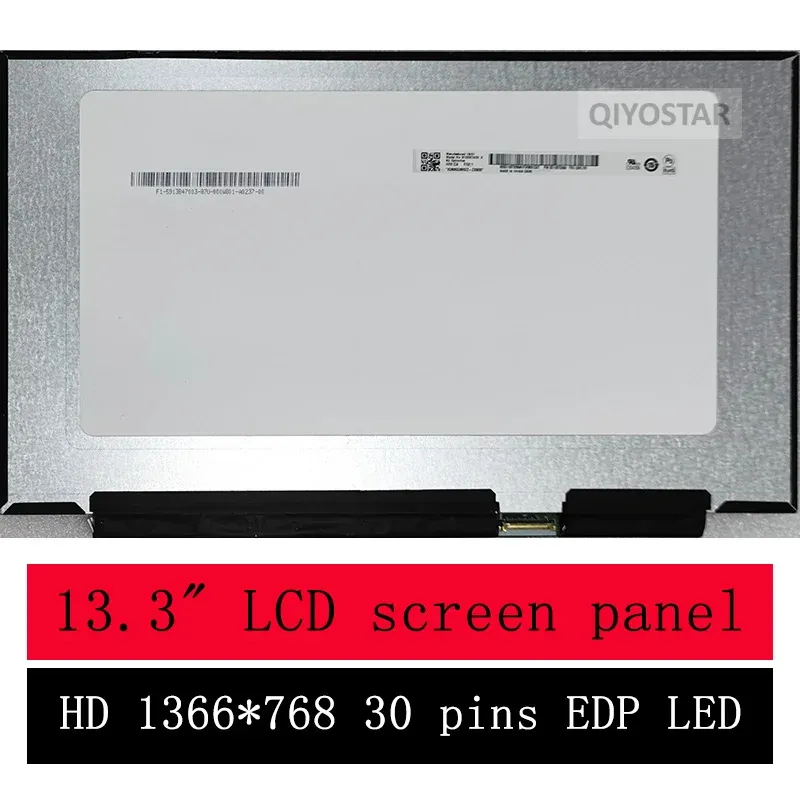 Schermata 13.3 Laptop LCD Schermata NT133WHMN47 FIT N133BGAEA2 B133XTN03.3 M133NWR9 R1 per Lenovo ThinkPad X13 X390 X395 L13 GEN 1