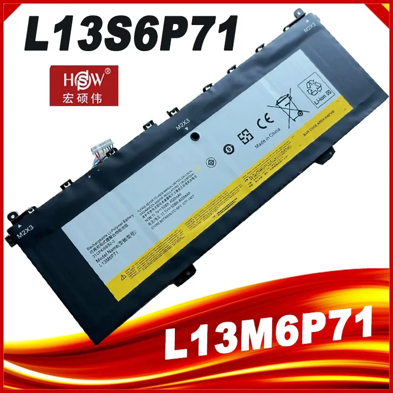 Batterier Laptop -batteri för Lenovo IdeaPad Yoga 2 13 L13M6P71 L13S6P71