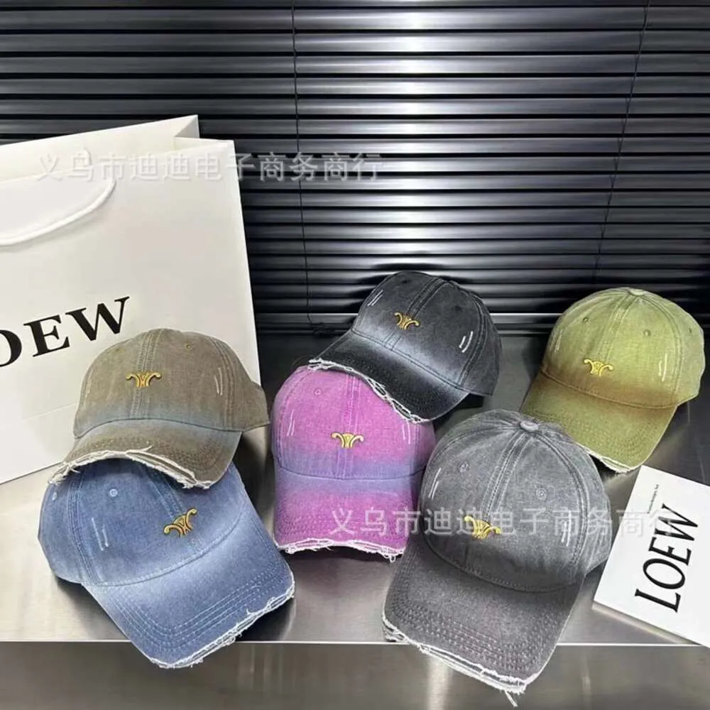 Primavera/estate New CE Home Gradient Denim Old Baseball Women's Washed Plece Duck Lingua Hat Fashion Sun Shade Versatile