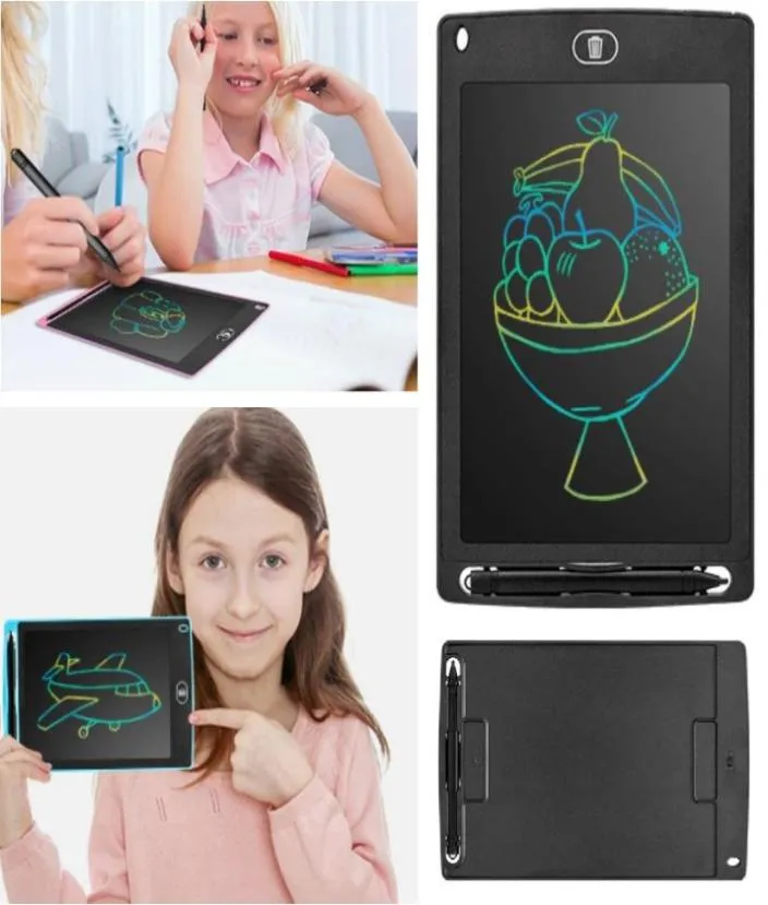Color de 85 pouces LCD Écrivez une tablette électronique à tableau noir pad à dessin numérique Carte de dessin une clé Clear Factory 9134441