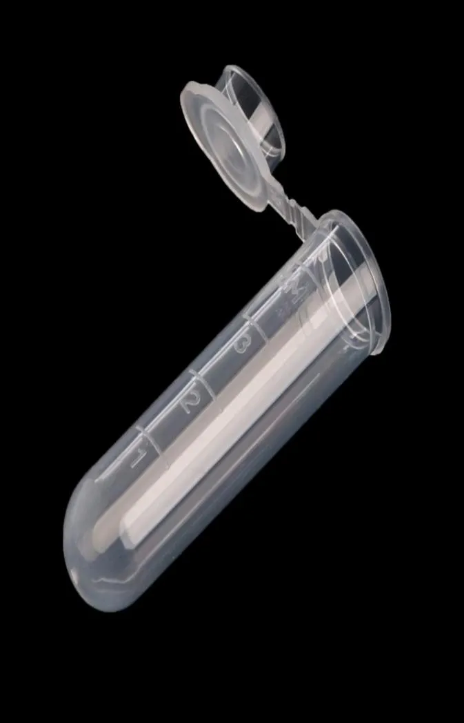 50st 5 ml plastklart testcentrifugrör Snap Cap Injektionsflaskor provlaboratorium Nytt laboratorium D14 ZHL14969377886