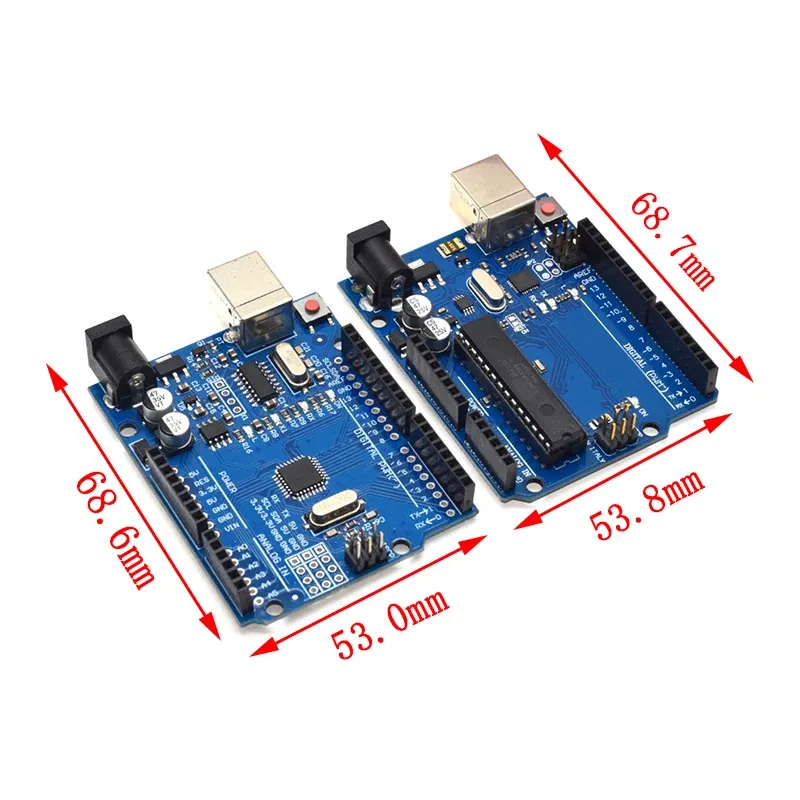 1Set UNO R3 Official Box ATMEGA16U2 / UNO+WiFi R3 MEGA328P Chip CH340G For Arduino UNO R3 Development Board WeMos ESP8266