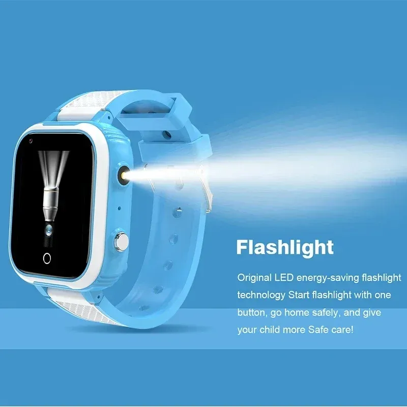 Xiaomi Mijia Smart Watch Kid GPS Tracker 4G Çocuklar Akıllı Saat Video Arama SOS Ses Monitörü Bebek Öğrenci Bileklik Bill Basel