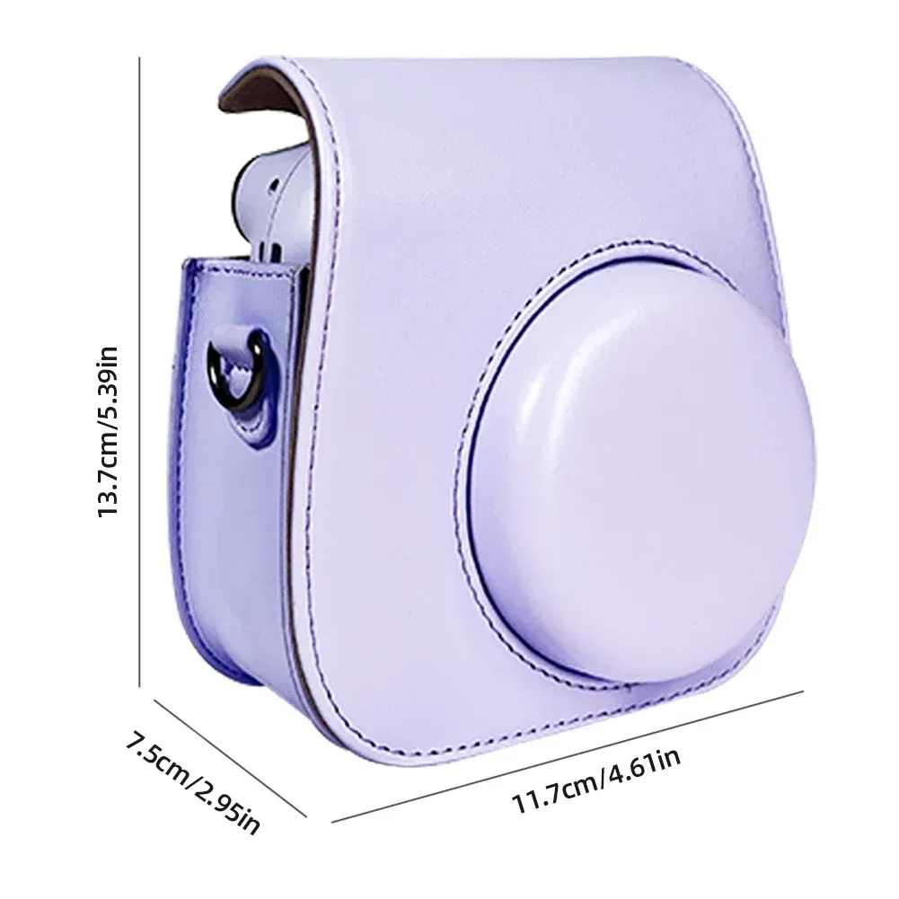 fujifilm instax mini 8 camera sling backpack Clover Lovely Bow Protective Case Bag With Shoulder Strap For Mini 9 Instant Camera use groovy cases made from quality poly Protective Case for Fujifilm Instax