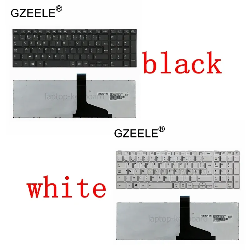 Клавиатуры Gzeele Французская клавиатура для Toshiba C70 C70D C75 C75D P850D P855 P855D P870 P870D P875 P875D S850 S855 Qosmio x870 x875 Azerty FR