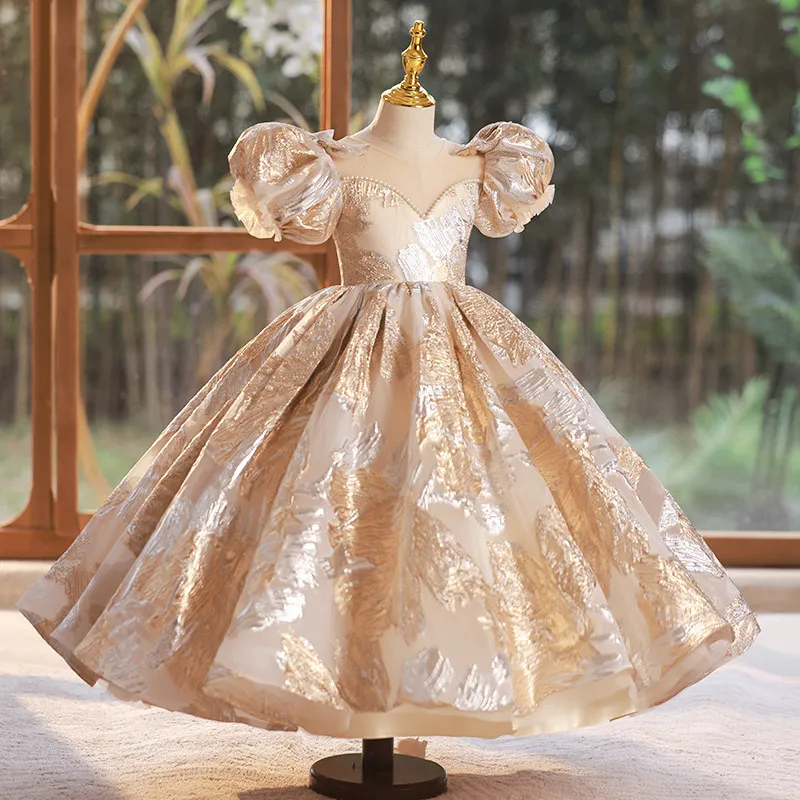 premium dresses for girls elegant parties Elegant Lace party gown for Girls