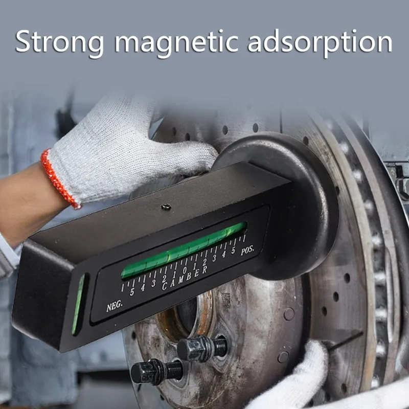 Four-Wheel Adjustable Magnetic Alignment Tool - Magnetic Level Gauge ...
