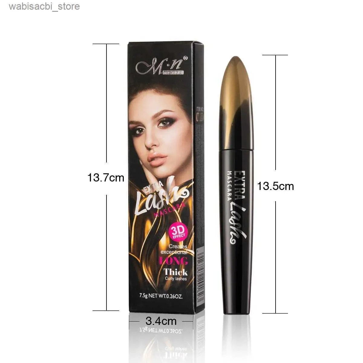 Mascara Menow M319 Makeup Lengthening Curling Eyelash 3D Mascara L49