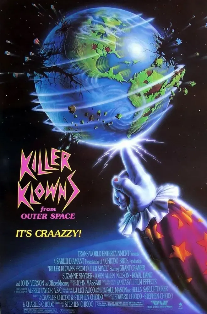 Film Killer Klowns from Outer Space 1988 Movie Poster Canvas Wall Art  Unframed Vertical Rectangle from Dhgate Other Office & School Supplies -  price 6.17