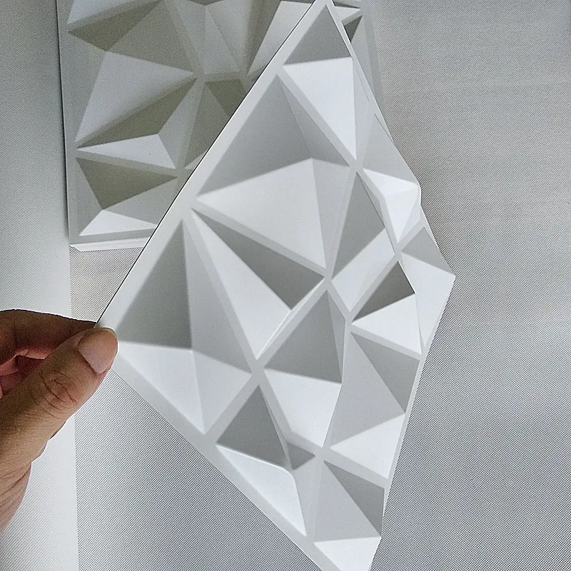 12шт 30см декоративная 3D стена панель алмаза Каменная кирпич