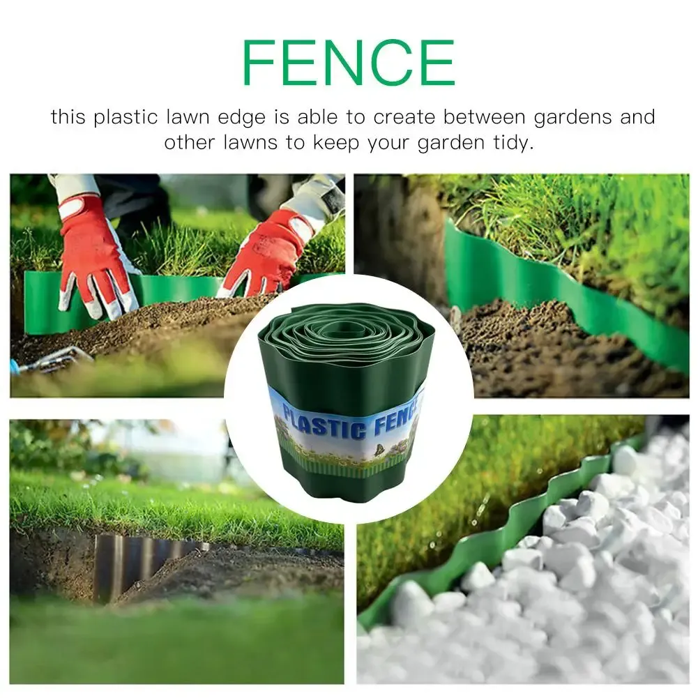 Plastic Edging Flower Bed Border Decorative Outdoor Landscape Fence Border  For Yard Lawn Garden Flower Bed Durable Plastic Cobblestone Garden Edging  From Homepro1, $11.55 | DHgate.Com, image size:1001x1001