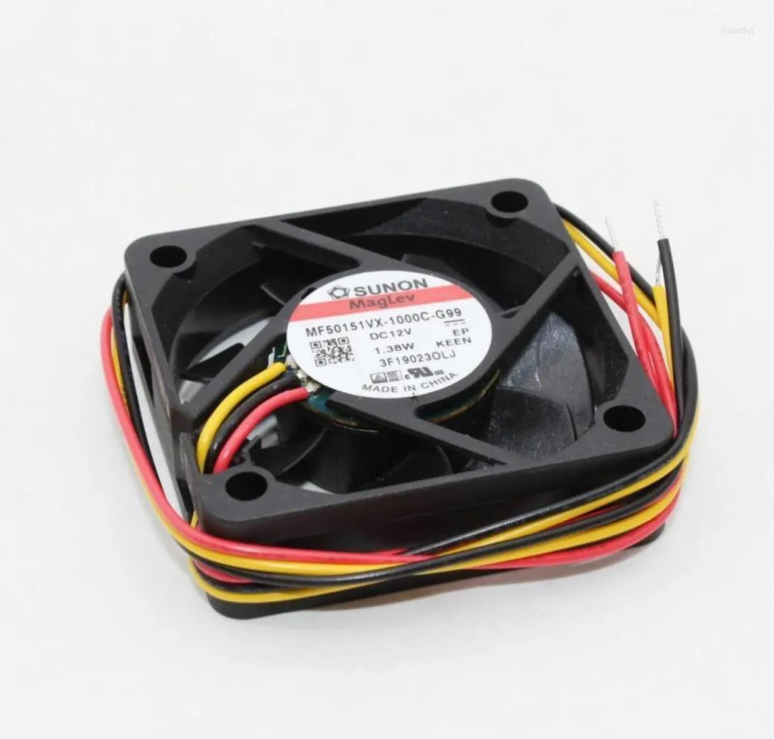 FANS SOĞUKLARI MF50151VX1000CG99 Sunon Fan 5015 12V Maksimum Hava Akışı Oranı 5cm Soğutma Fanfans3010435