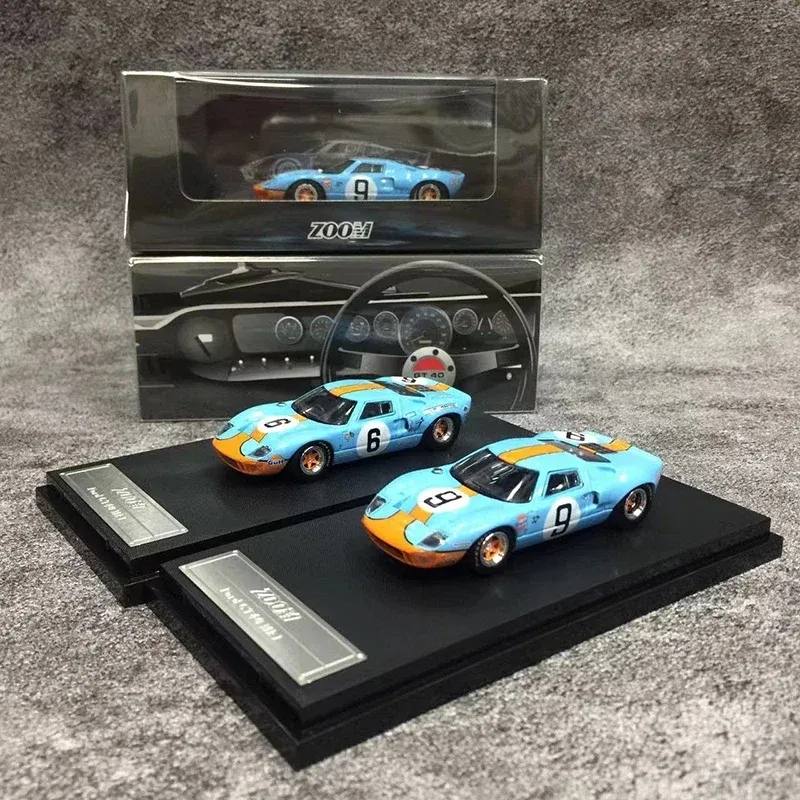 Zoom 1:64 Model Car GT40 MK1 Le Mans 24 Hours Winner Alloy Die