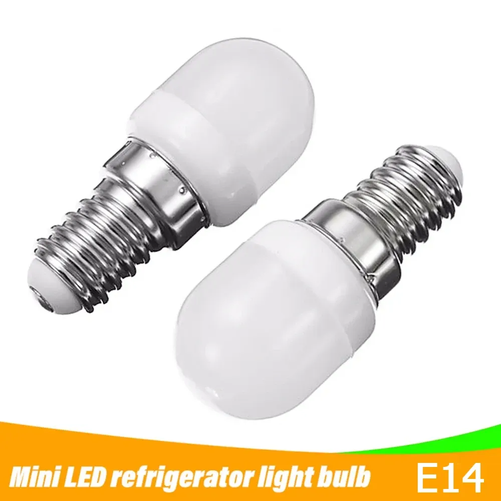 E14 LED Mini Refrigerator Light Bulb 2W 120V/220V Small Screw In - Foto 14