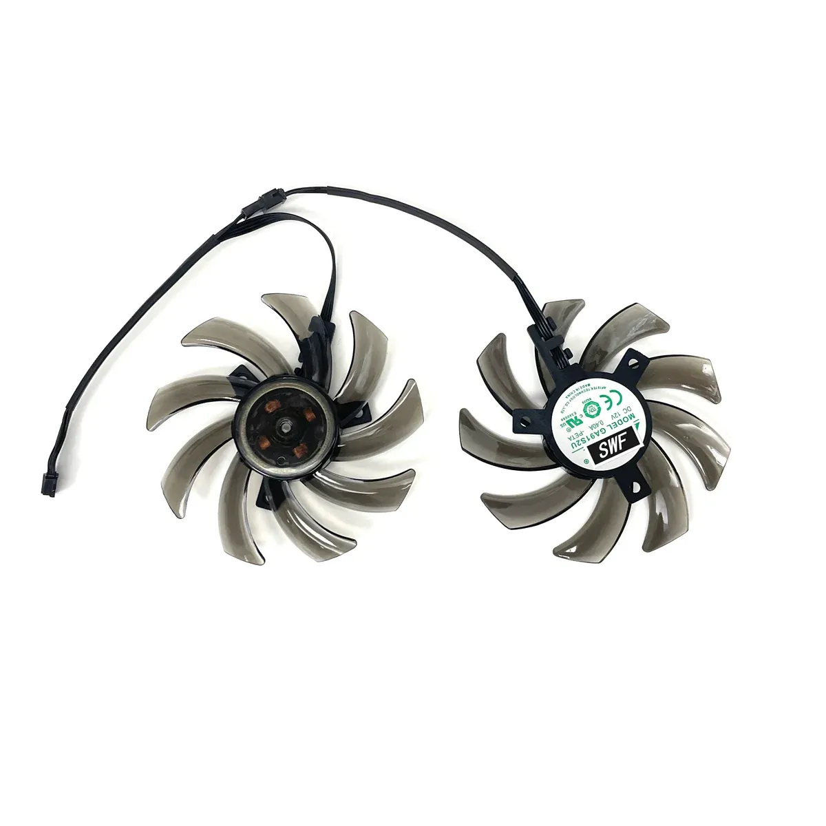 2pcs/Imposta nuovo ventola di raffreddamento GA91S2U FDC10H12S9-C per palit P106-100 GTX1060 GTX1080 GTX1070 8G Ventola di raffreddamento a doppia grafica