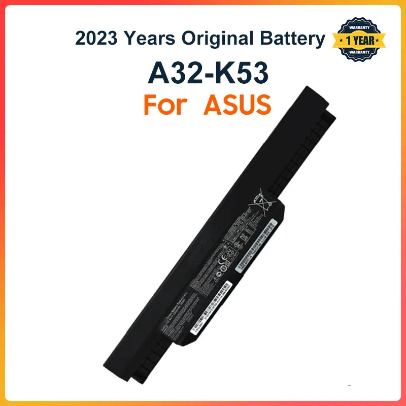 Batterien 5200mah A32K53 Laptop -Batterie für ASUS K43 K43E K43J K43S K53SV K53 K53F K53J K53S K53SV A43 A53S A53SV A41K53