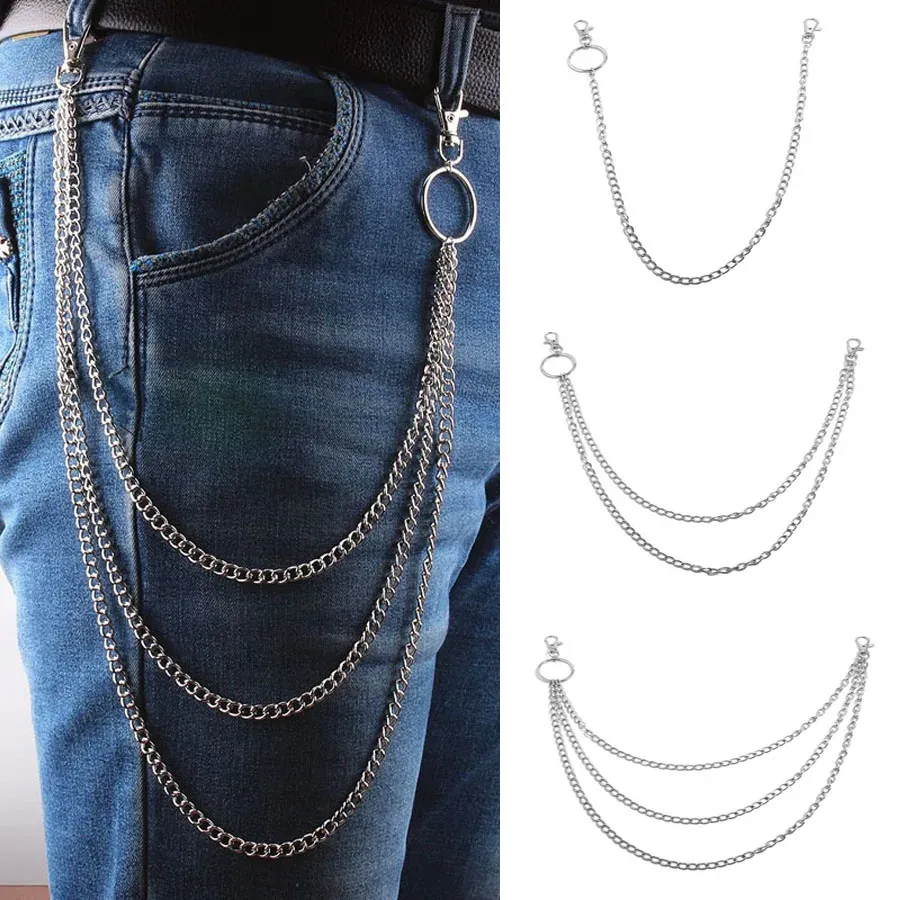 Rockin Hipster Waist Trousers: Stylish Keychains for Men and