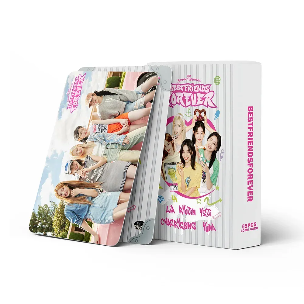 thumbnail interactive-video image 1 of KPOP Merchandise ITZY Laser Photocards 50PCS - KPOP Holo Effect Lomo Cards For Fans Collection 12V LED Lighting 1 of 12