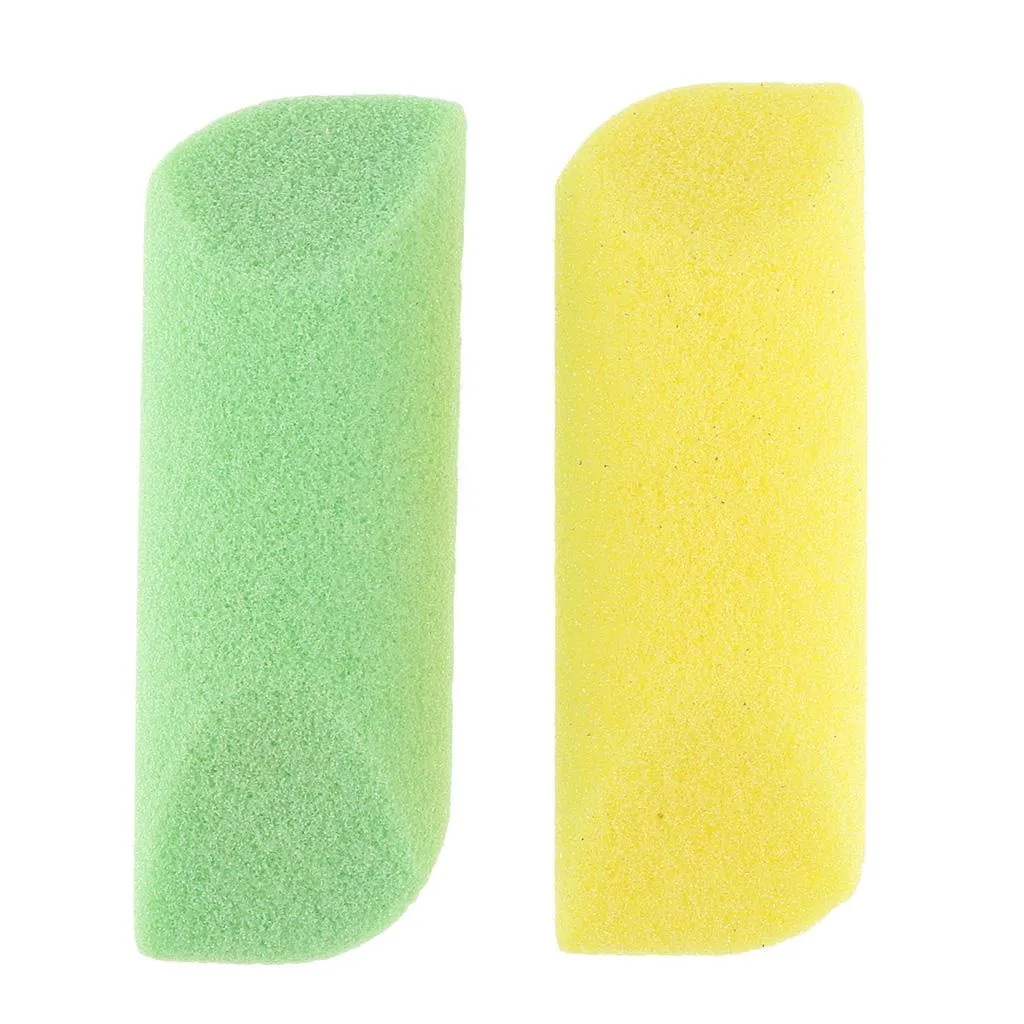 2Pcs Pumice s Double Sided Pedicure Feet Scrubber Callus Remover