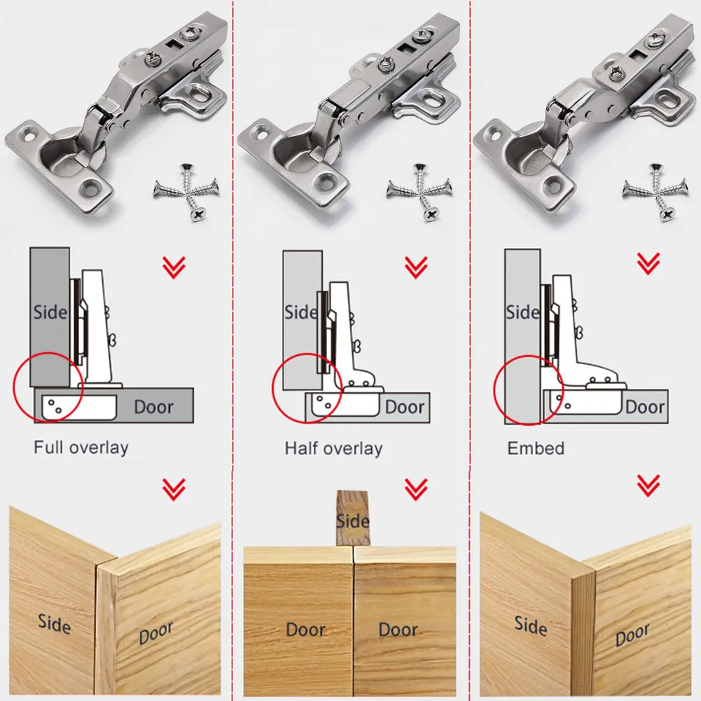 90 Degree Angle Hinge Set - Premium Concealed Hinges for Cabinets & Cupboards - Shop Now! from Other Home Appliances - price 2.4