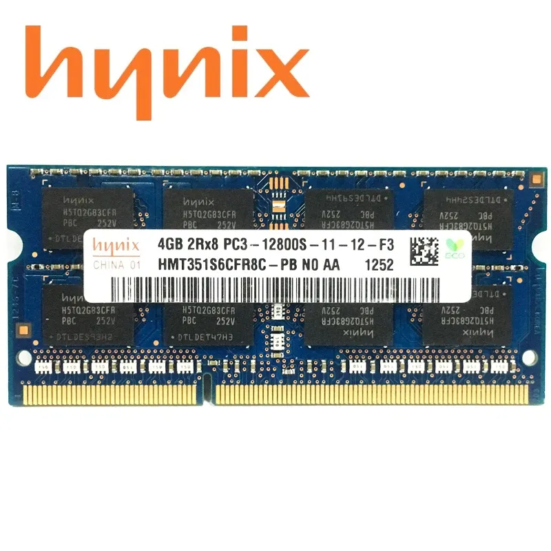 Rams HynixチップセットラップトップノートブックメモリRAM 1GB 2GB 4GB 8GB PC2 PC3 DDR2 DDR3 667MHz 800MHz 1333MHz 1600MHz 1333 1600 800 667MHz