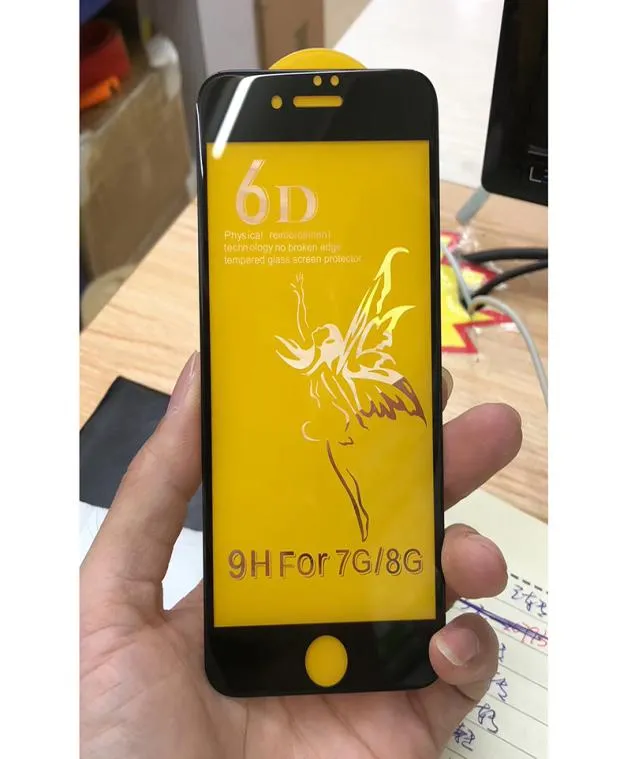 6D COPLE COVER SCREETS PROTECTOR FIME FOR IPHINE 11 PRO MAX XR XS MAX 8 7 6 6S PLUS HD HARDENSS2208077