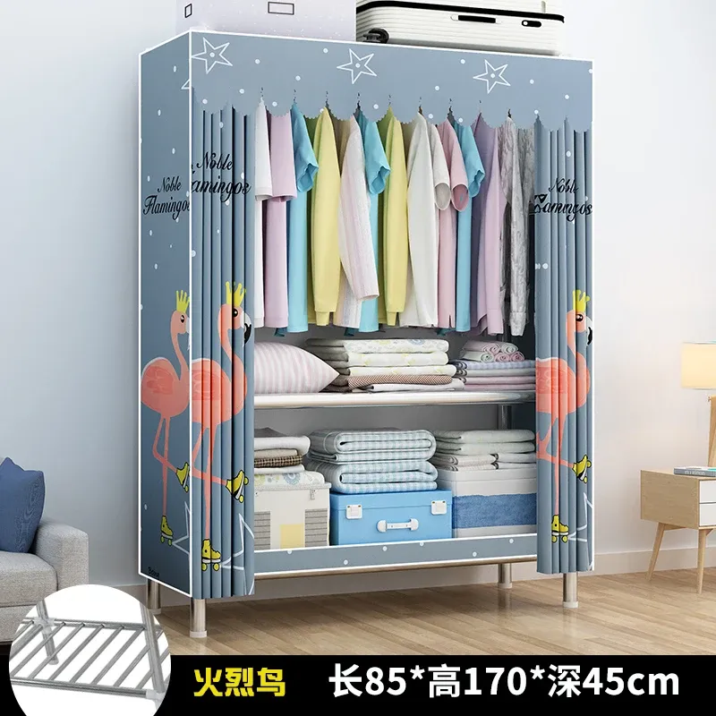 Shelves Closets Wardrobe Shelf Foldable Home Organizer Wardrobe Clothing Placard Guarda Roupa Garden Furniture Sets LQQ12XP