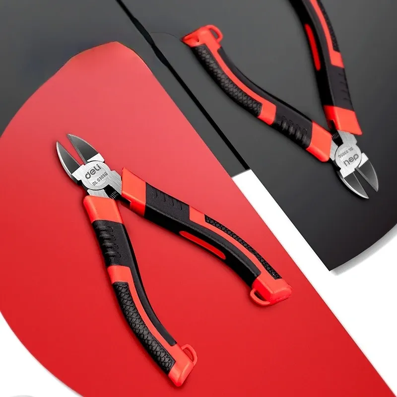 6-Inch Diagonal Cutting Pliers – High Hardness Cr-V Steel, Multi-Function Wire Cutter For Electricians