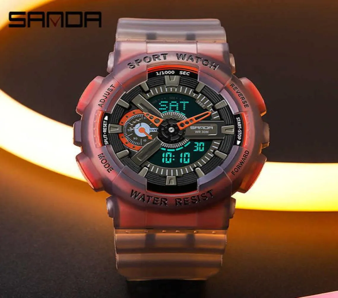 Orologi di lusso da uomo orologio quarzo Donne a orologio da polso digitale G Shock impermeabile Sport Milita