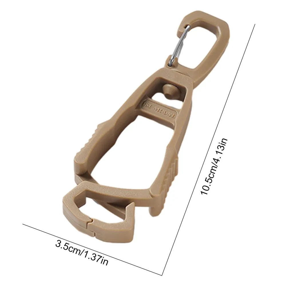 LHKJ 3-Pack Glove Clip Holders - Belt Clip For Work Gloves, Safety Keeper For Labor & Construction - View #6