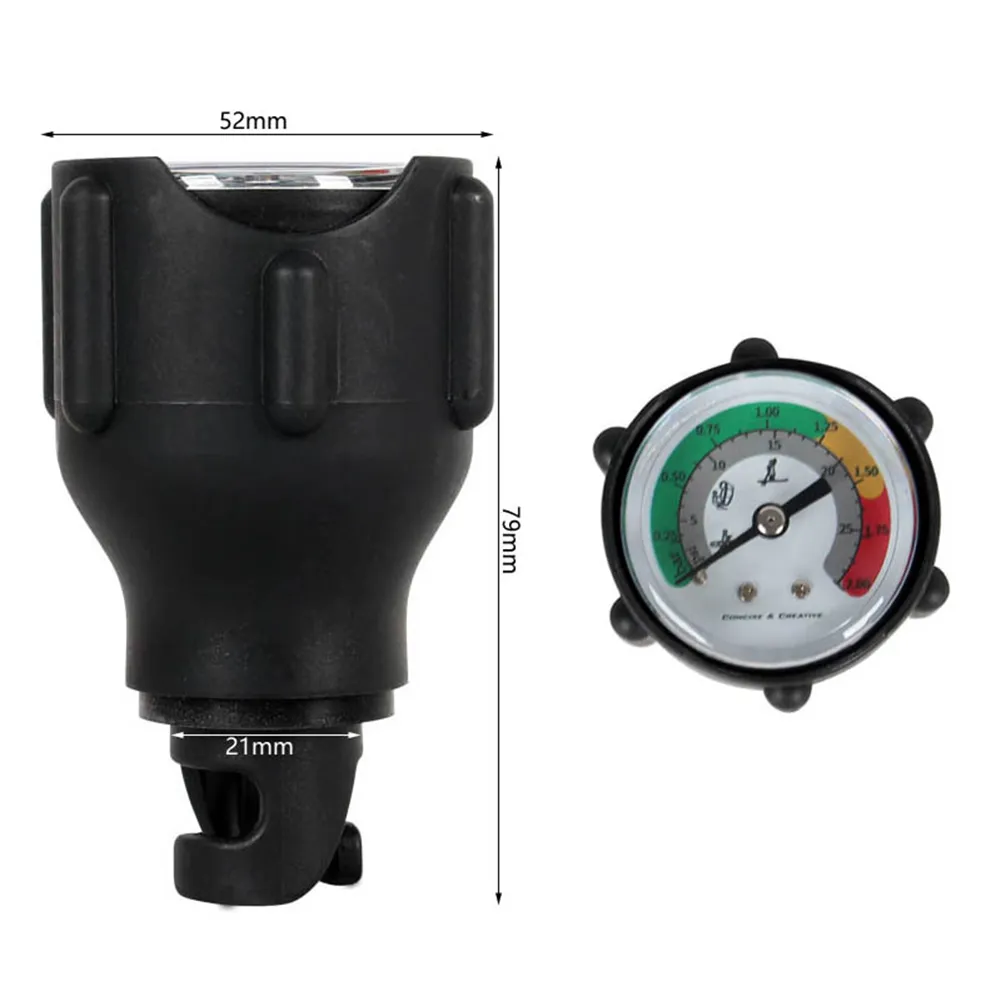 Indicator Ruler For Inflatable Kayak Air Pressure Gauge Detector 30PSI High Pressure... From Ddmyjul ...
