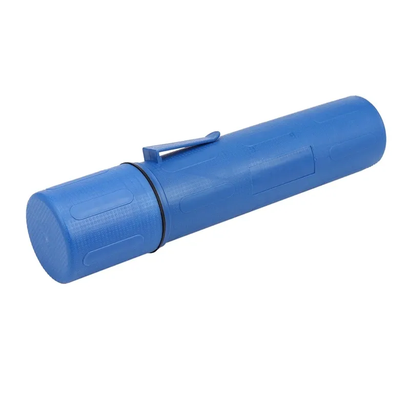 6-Pack 10LB Welding Electrode Storage Tubes – PP Plastic, Blue, 370mm Length, 80mm Diameter