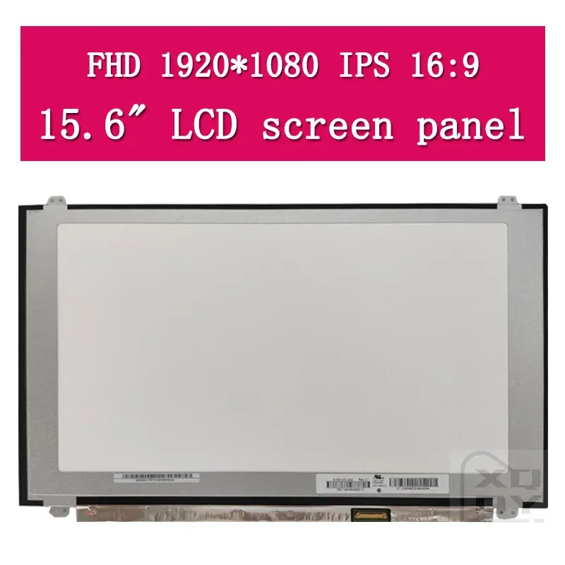 Scherm 15.6 "Slim LED -matrix voor MSI GE62 GP62 PE60 GL62 GS63 GT62VR LAPTOP LCD SCHERM PANEEL VERVANGERING 1920*1080P FHD 60HZ